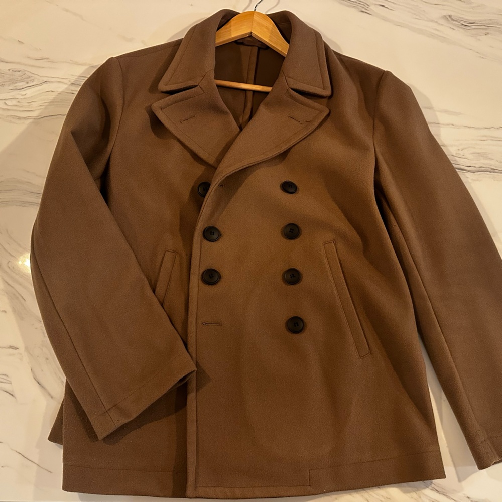 Polo Garage Tan Wool Coat (from Turkey)